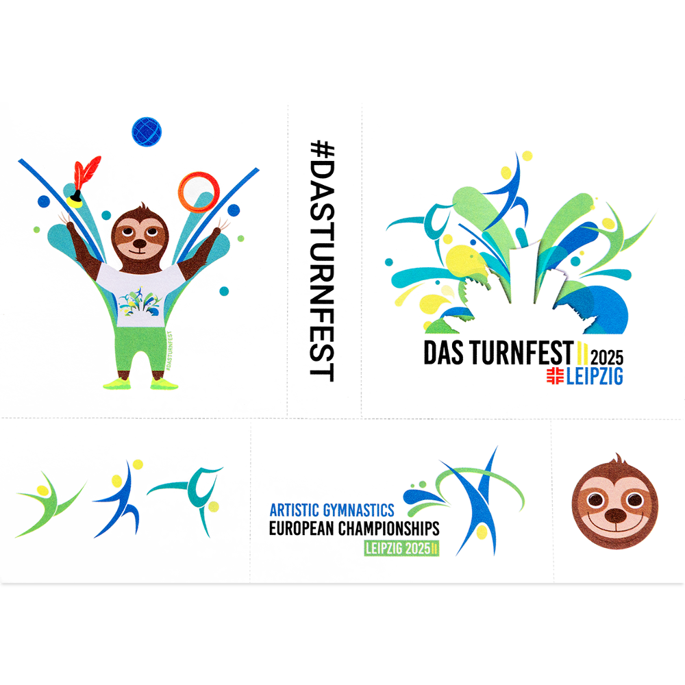 Turnfest Tattoo - gemustert