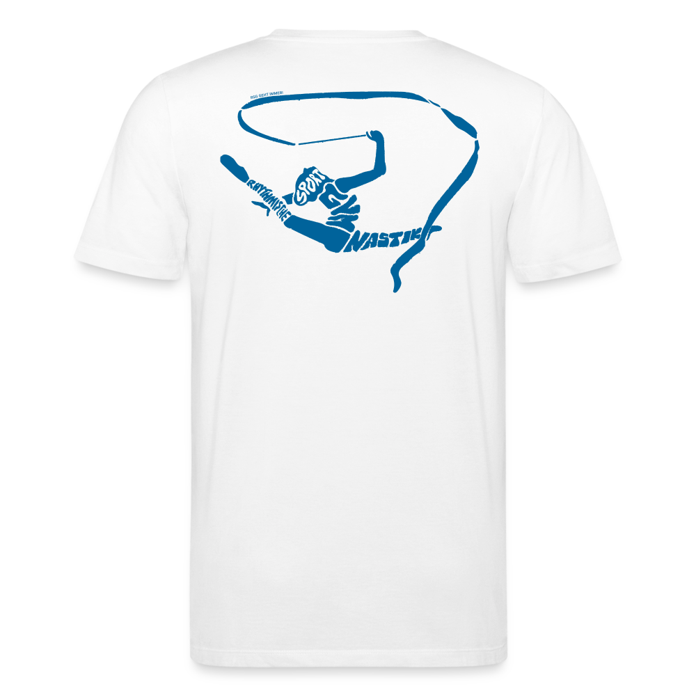 Rhythmische Sportgymnastik - Bio-T-Shirt Unisex - Weiß