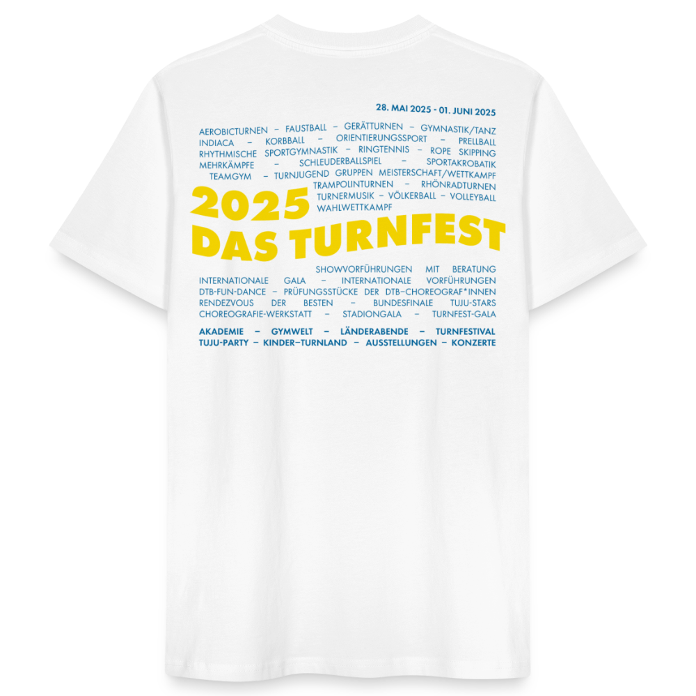 Line-Up T-Shirt - Unisex - Weiß