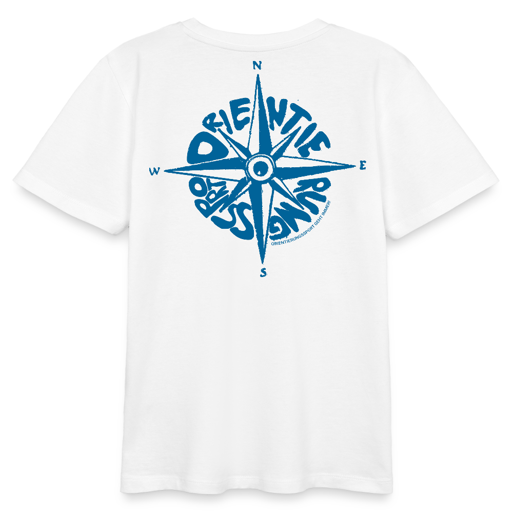 Orientierungssport - Bio Teenager T-Shirt - Weiß