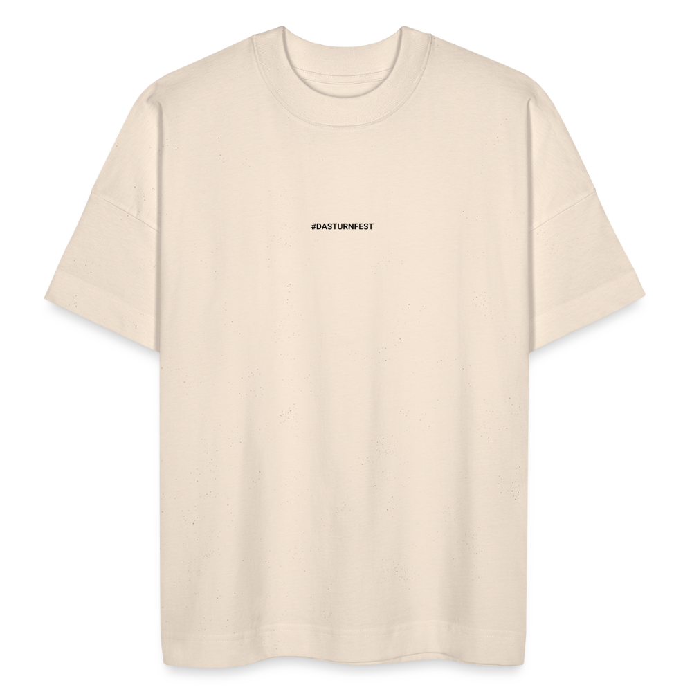 Das Turnfest 2025 - Unisex Oversize Organic T-Shirt - Naturweiß