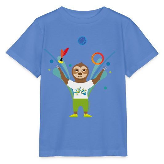 Toni das Turntier - Kinder T-Shirt - Blau