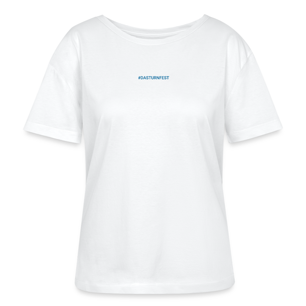 TGM/TGW - relaxed Rundhals Frauen Bio-T-Shirt - Weiß