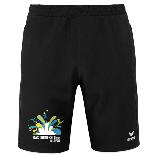 ERIMA Shorts Herren - Turnfest Edition - Schwarz