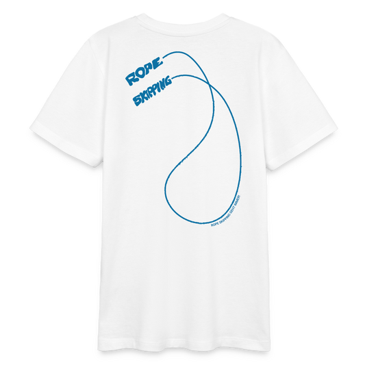 Rope Skipping - Bio Teenager T-Shirt - Weiß