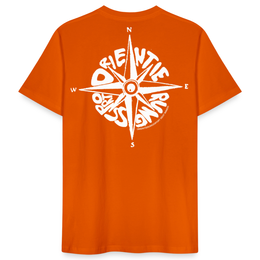 Orientierungssport - Unisex T-Shirt - Tieforange