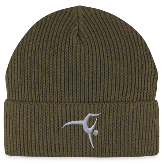 Turnfestfigur - Unisex Bio Beanie - Khaki