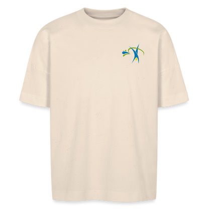 Turn EM - Unisex Oversize Bio-T-Shirt - Naturweiß