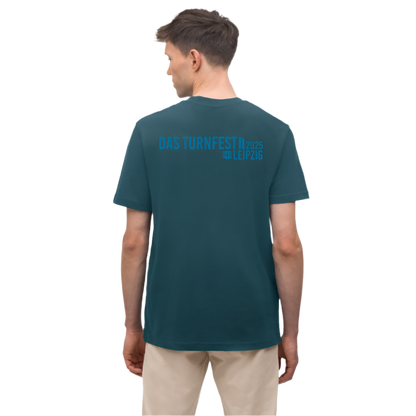 Das Turnfest 2025 -  Unisex T-Shirt - Dunkles Petrol