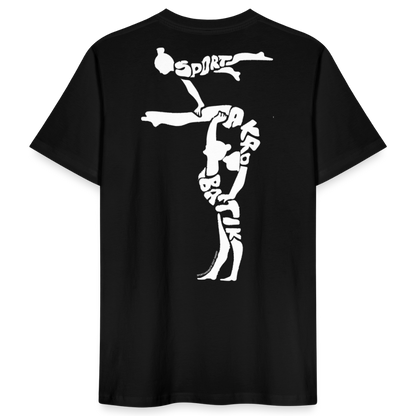 Sportakrobatik farbig - Unisex T-Shirt - Schwarz