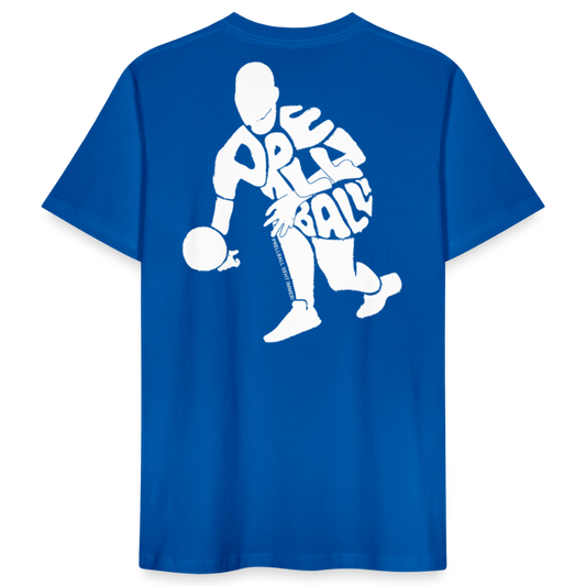 Prellball farbig - Unisex T-Shirt - Pfauenblau