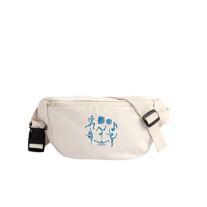 TGM/TGW - recycelte Gürteltasche - Naturweiß