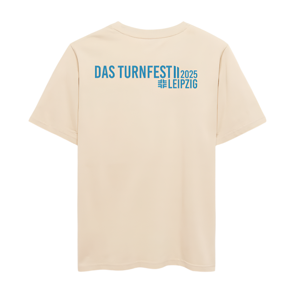 Das Turnfest 2025 -  Unisex T-Shirt - Naturweiß