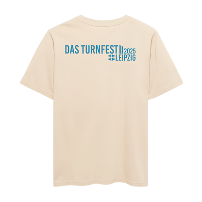 Das Turnfest 2025 -  Unisex T-Shirt - Naturweiß