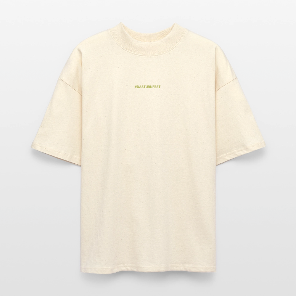 Das Turnfest 2025 - Oversized T-Shirt - Weißgrau
