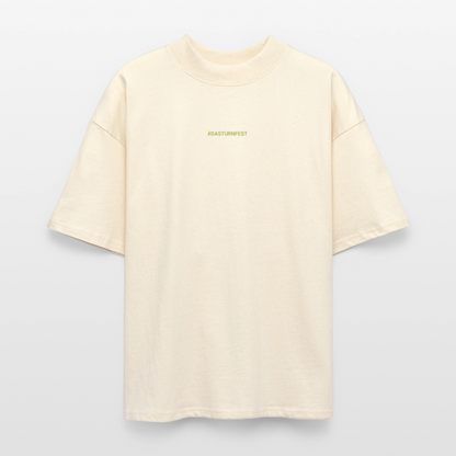 Das Turnfest 2025 - Oversized T-Shirt - Weißgrau