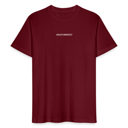 Sportakrobatik farbig - Unisex T-Shirt - Burgunderrot