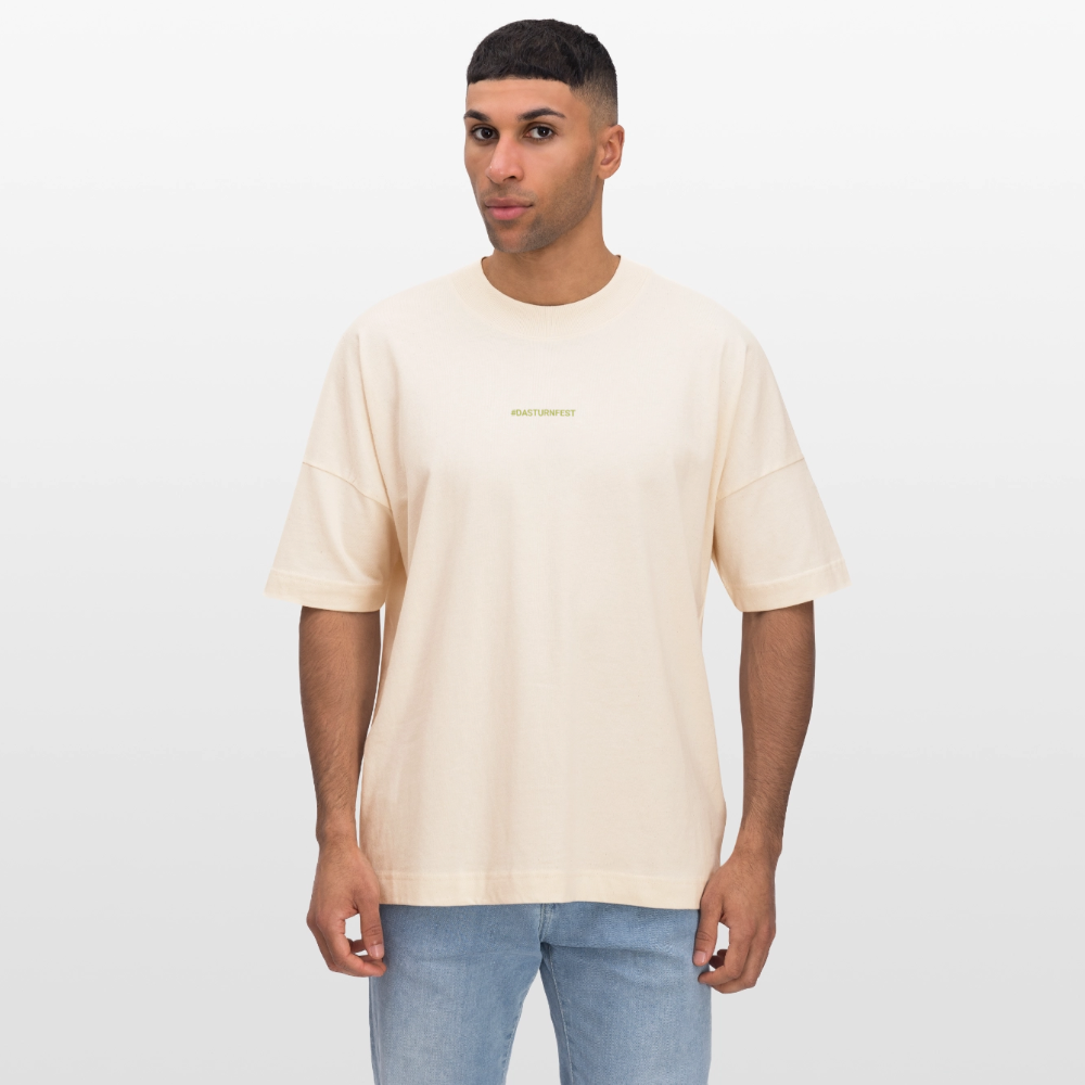 Das Turnfest 2025 - Oversized T-Shirt - Weißgrau