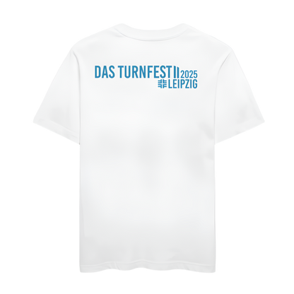 Das Turnfest 2025 -  Unisex T-Shirt - Weiß