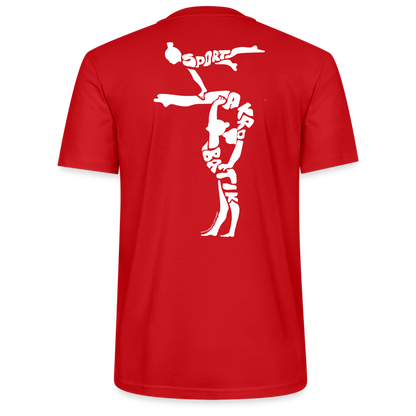 Sportakrobatik farbig - Unisex T-Shirt - Rot