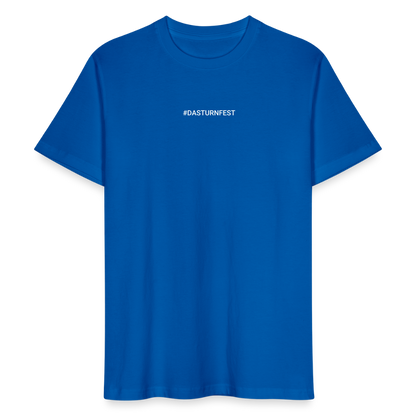 Sportakrobatik farbig - Unisex T-Shirt - Pfauenblau