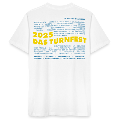 Line-Up T-Shirt - Unisex - Weiß