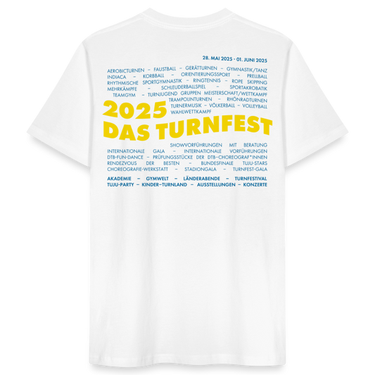 Line-Up T-Shirt - Unisex - Weiß