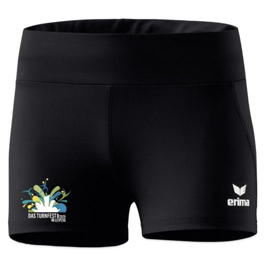 ERIMA Hotpants Damen - Turnfest Edition - Schwarz