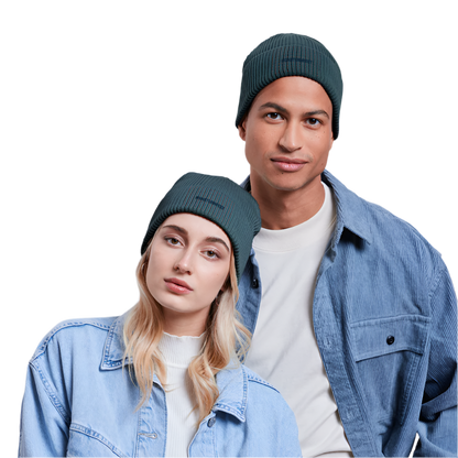 #DASTURNFEST - Unisex Bio Beanie - Dunkles Petrol