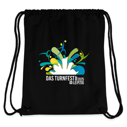 TGM/TGW - recycelter Gym Bag - Schwarz