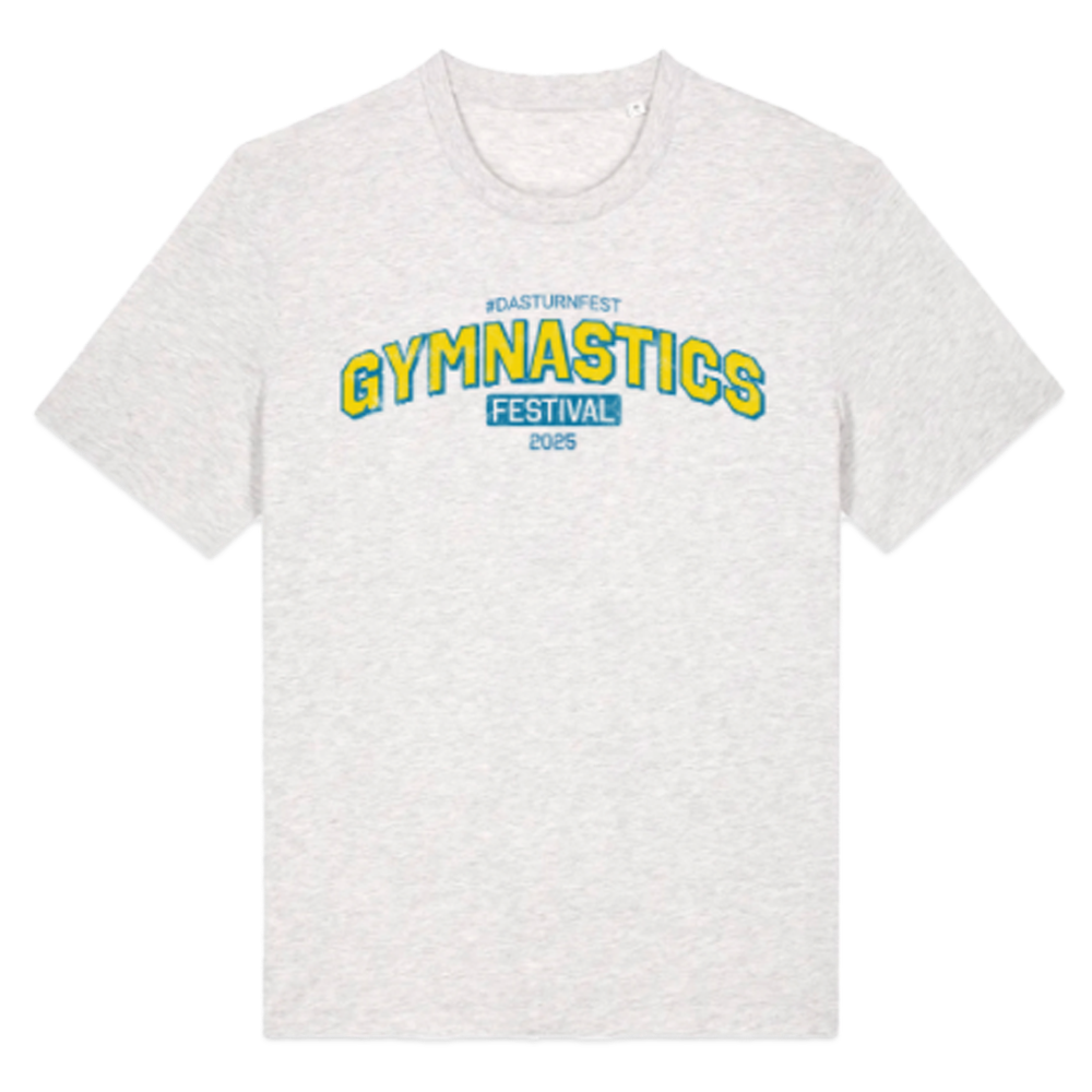 Gymnastics Festival - Unisex T-Shirt - Kühles Grau meliert