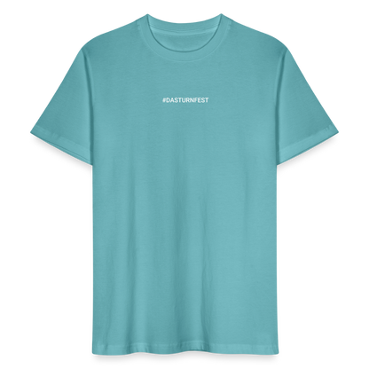 Sportakrobatik farbig - Unisex T-Shirt - Pastelltürkis