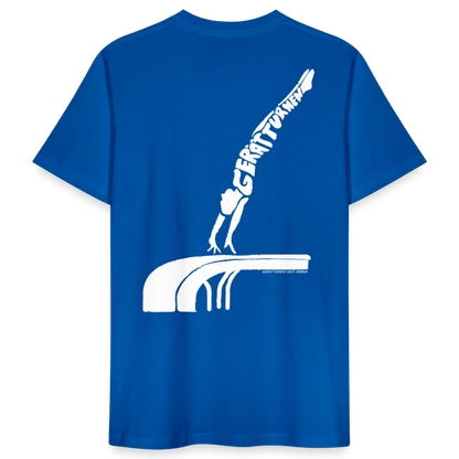 Gerätturnen farbig - Unisex T-Shirt - Pfauenblau