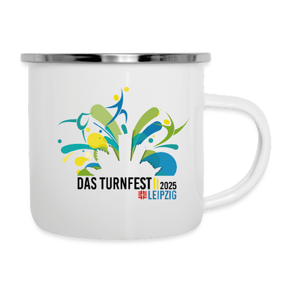Turnen geht immer! - Emaille-Tasse