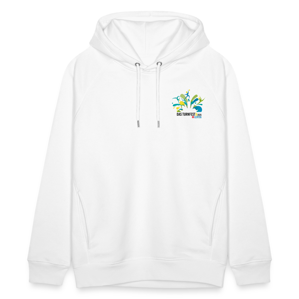 Turnen geht immer! - Unisex Organic Hoodie - Weiß