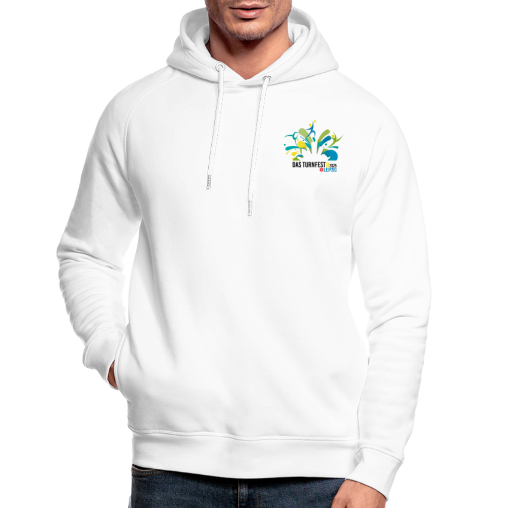 Turnen geht immer! - Unisex Organic Hoodie - Weiß