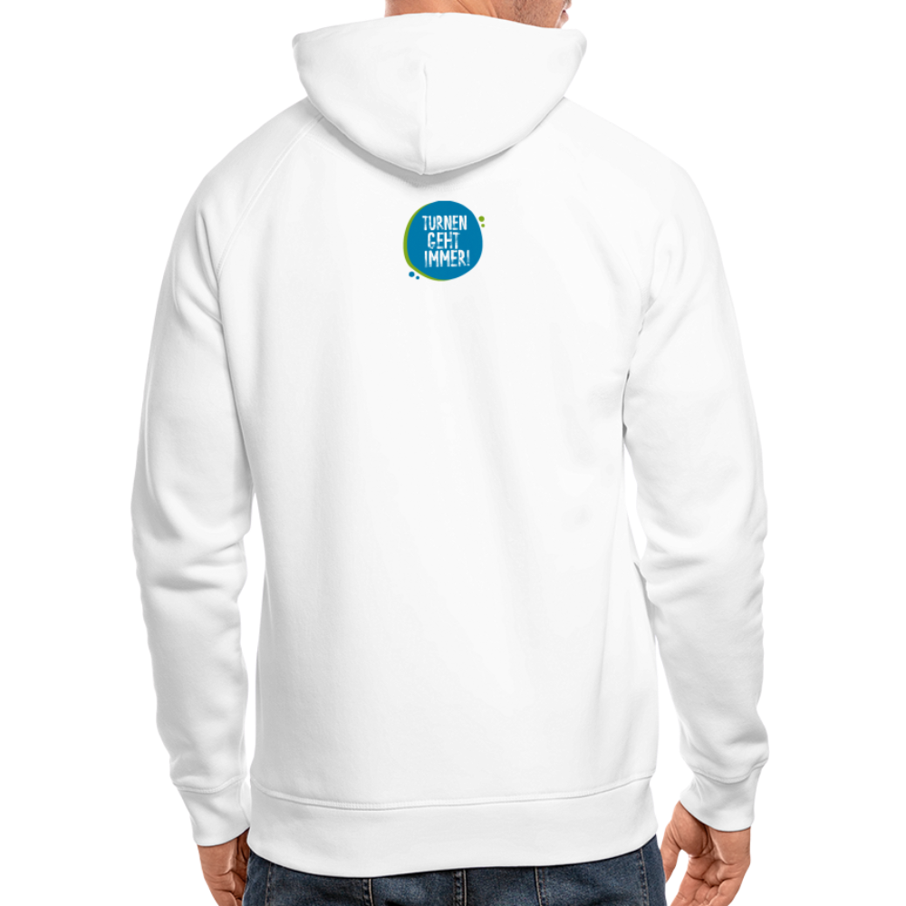 Turnen geht immer! - Unisex Organic Hoodie - Weiß